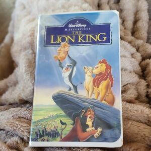 RARE VINTAGE THE LION KING VHS Walt Disney's Masterpiece Collection